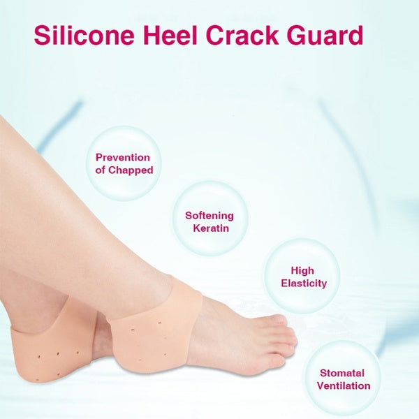 Moisturizing gel heel pads for smooth feet Moisturizing gel heel pads for smooth feet